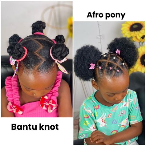 Kid Ponytail Hairstyles Black, Kids Ponytail Hairstyles Black, Kids Ponytail Hairstyles, Ponytail Hairstyles For Kids, Kids Afro, Afro Puff Hairstyles, Kids Ponytail, Afro Puff Ponytail, Hairstyles Afro