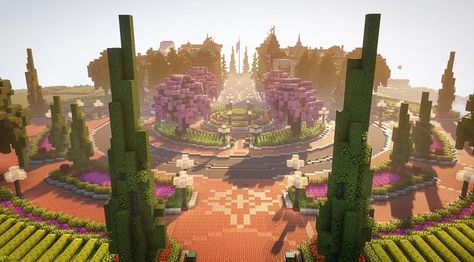 Minecraft Park, Minecraft S, Minecraft Kingdom, Minecraft Garden, Minecraft Theme, Minecraft Seed, Minecraft Structures, Minecraft House Plans, Minecraft Cottage