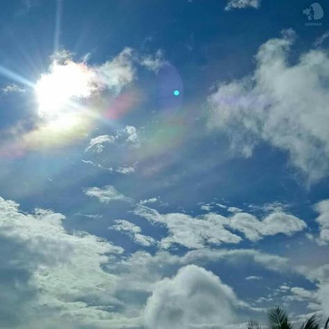 Sunny Day With Clouds, Sunny Cloudy Sky, Clear Sky Aesthetic, Sunny Days Aesthetic, Sunny Weather Aesthetic, Sunny Day Aesthetic, Cloudy Photography, Sunny Aesthetic, Sunny Clouds