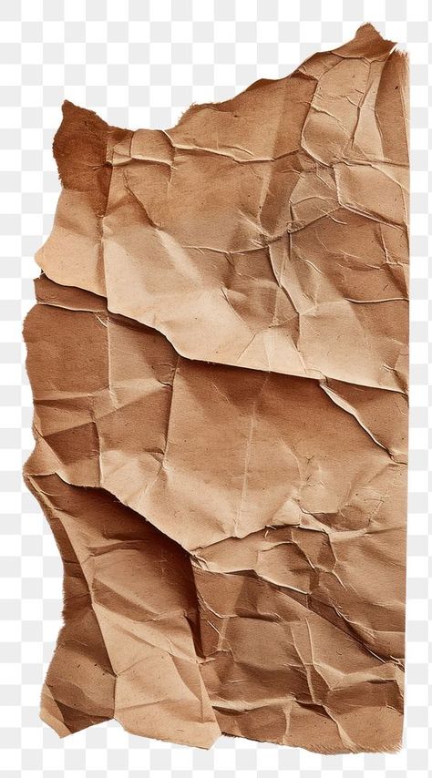 Paper Crumpled, Torn Paper Png, Crumpled Paper Background, Crumpled Paper Textures, Brown Paper Textures, Paper Tear, Ripped Paper, Paper Backgrounds, Crumpled Paper