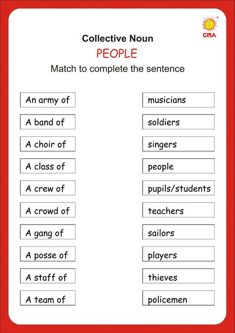 Collective Nouns Worksheet Grade 4, Collective Nouns Worksheet For Grade 3, Noun Worksheet Class 4, Vocabulary Worksheets For Grade 2, Noun Worksheet Grade 3, Nouns Worksheet 4th Grade, Nouns Worksheet 2nd Grade, Collective Nouns Activities, Collective Nouns Worksheet