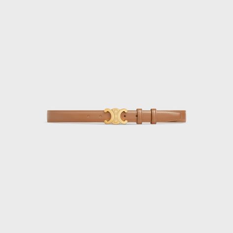 CEINTURE TRIOMPHE MOYEN MODÈLE CUIR DE TAURILLON - BRONZE | CELINE Celine Belt, Blusas T Shirts, Celine Triomphe, Fragrance Bottle, Hermes Belt, Aging Beautifully, Party Style, Felt Bag, New Fragrances