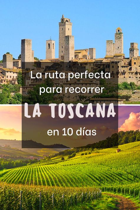 La mejor ruta para conocer la Toscana en 10 días. Que pueblos y ciudades visitar, paisajes, donde alojarse, consejos... #ruta #italia #latoscana #toscana #viajar #viajaraitalia #viajes #traveltips #travel Travel Project, Toscana Italy, Toscana Italia, Tuscany Italy, Road Trip Usa, European Travel, Lucca, Verona, Travel Fun