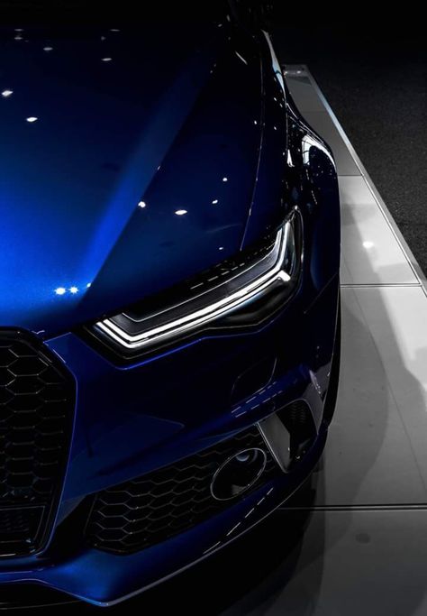 RS6 Avant✔️ Oooh how I love those headlights!!! Audi R8 Blue, Audi Rs6 C7, Audi Rs8, Navy Car, Rs6 Audi, Rs6 Avant, Audi Rs5, Lovely Car, Audi Rs6