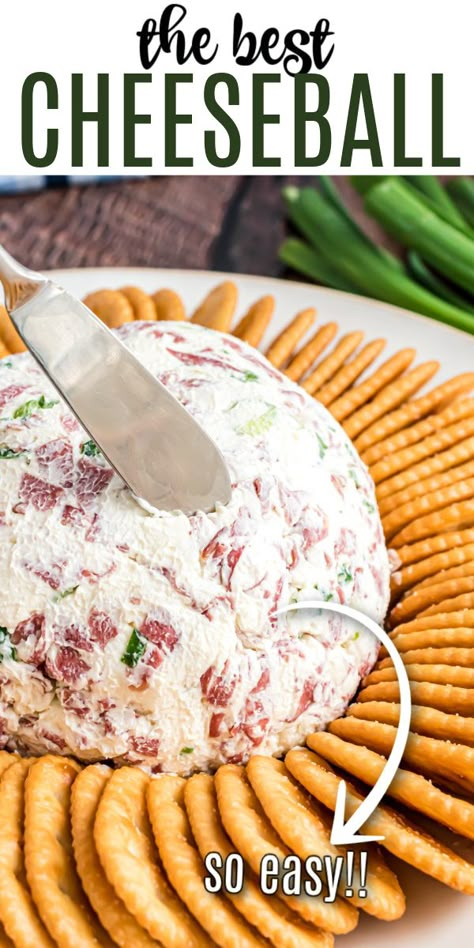 Cheese Ball Dip Recipes, Beef And Cream Cheese Dip, Buddig Beef, Dried Beef Cheeseball Recipes, Chip Beef Cheeseball, 1950s Cooking, Savory Cheese Ball, Chipped Beef Cheese Ball, Beef Cheese Ball