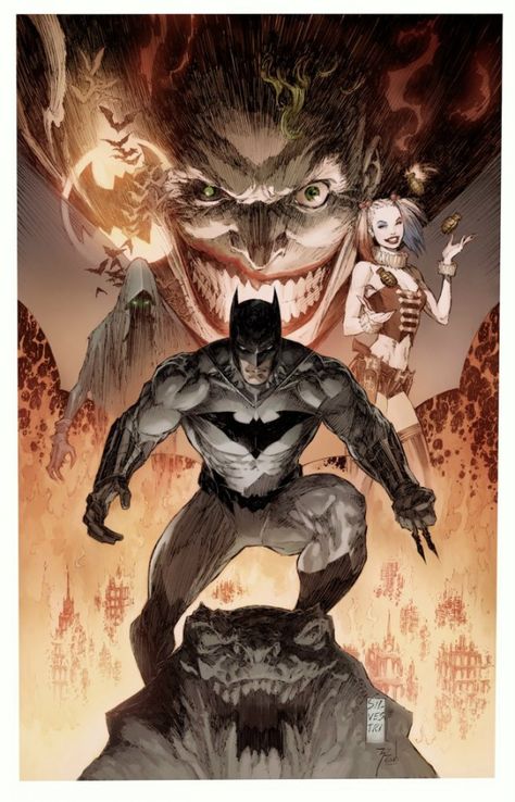 SDCC ’18: Marc Silvestri to Publish “Batman/Joker: Deadly Duo” Under DC’s Black Label – Multiversity Comics Batman And The Joker, Marc Silvestri, The Man Who Laughs, Der Joker, Bob Kane, Joker Batman, Batman Poster, Univers Dc, Batman Artwork