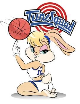 Basketball Match, Lola Bunny, Tune Squad, Yosemite Sam, A Basketball, Space Jam, Michael Jordan, Looney Tunes, All Time