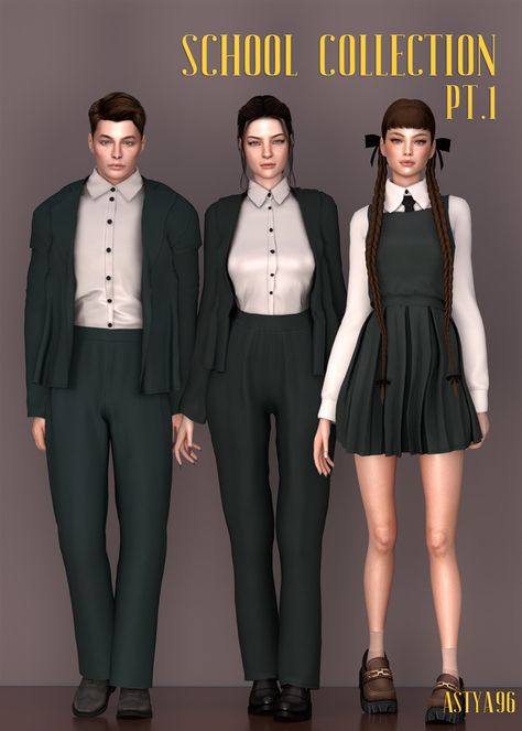 Sims 4 Black Hair, The Sims 4 Packs, 2000s Clothes, Sims 4 Teen, Sims 4 Dresses, Sims 4 Characters, Body Outfit, Sims4 Clothes, Sims Four