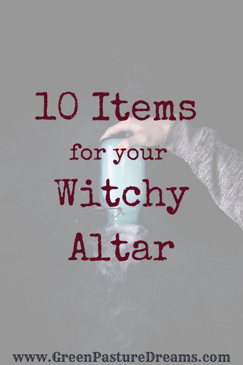 Light Witch Altar, How To Create A Witch Altar, Beginner Witch Altar Setup, Witch Altar Items, Halloween Altar Ideas, Making An Altar At Home, Crystal Altar Aesthetic, Small Alter Ideas Witchcraft, Witch Altar Inspiration Bedroom