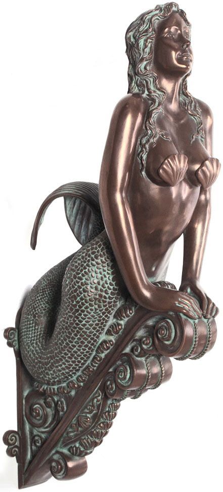 Mermaid Figureheads | visit nauticaltropicalimports com Statues Illustration, Statues Drawing, Statues Tattoo, Mermaid Figurehead, Statues Wallpaper, Aesthetic Statues, Statues Aesthetic, Roman Statues, Ship Figurehead