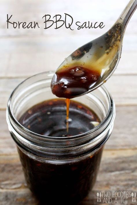 Korean Barbecue Sauce Recipe, Barbecue Sauce Recipe, Korean Bbq Sauce, Barbecue Sauce Recipes, Korean Barbecue, Asian Sauce, Marinade Sauce, Bbq Sauce Recipe, Vegan Sauces