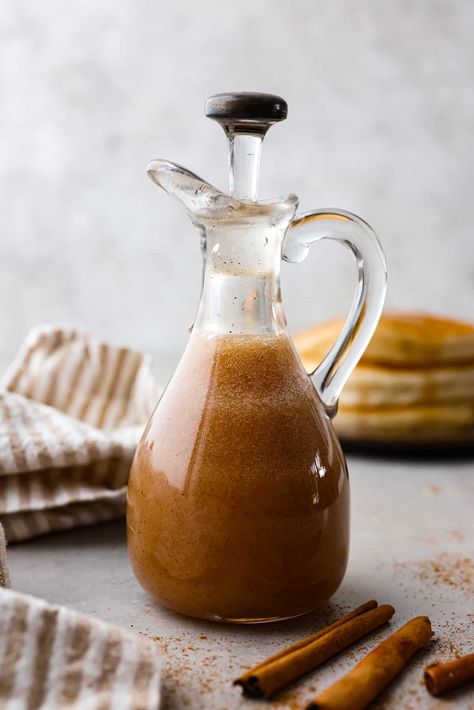 Cinnamon Syrup Recipe, Applesauce Pancakes, Homemade Blueberry Syrup, Buttermilk Syrup, Yummy Waffles, Tried And True Recipes, Dry Rubs, Cinnamon Syrup, Coconut Syrup