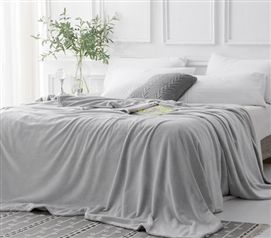 Coma Inducer Frosted - Twin XL Bedding Blanket - Granite Gray College Bedding, Bedding Sets Grey, Best Bedding Sets, Twin Xl Bedding, California King Bedding, Stylish Beds, Luxury Bedding Sets, Bed Linens Luxury, Duvet Bedding