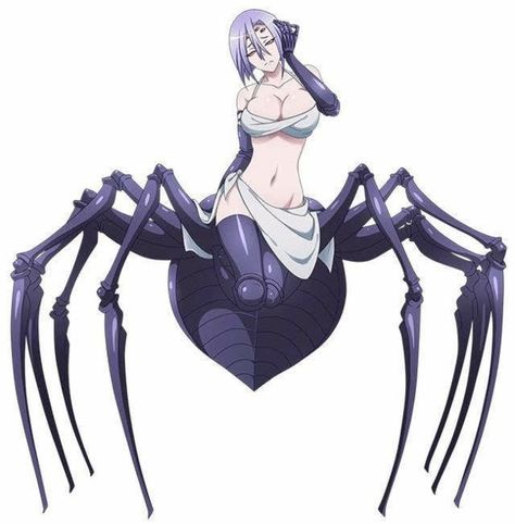 Rachnera Arachnera, Monster Museum, Female Monster, Monster Girl Encyclopedia, Demi Human, Spider Art, Monster Musume, Anime Monsters, Spider Girl