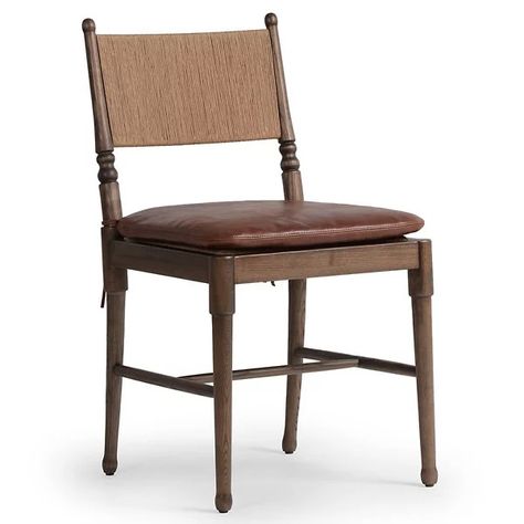 Fayth Dining Chair With Cushion by Four Hands at Lumens.com 1930 Home, Paul Revere Williams, Barbara Jordan, Dining Chair With Cushion, Brown Accent Chair, Four Hands Furniture, Angel Oak, Traditional Dining Chairs, Velvet Lounge Chair