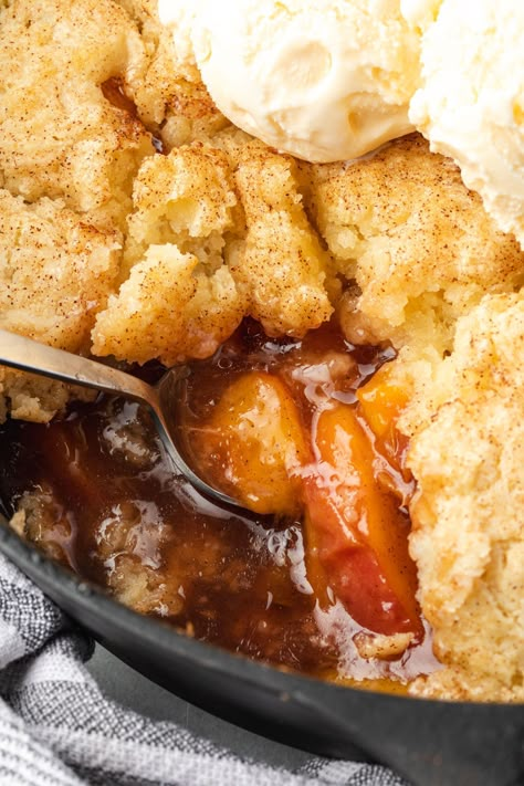 Mini Cast Iron Skillet Peach Cobbler, Dutch Oven Peach Cobbler Over Fire, Peach Blueberry Cobbler Cast Iron, Peach Cobbler Dump Cake Cast Iron, Peach Pie In Cast Iron Skillet, Southern Skillet Dinner, Cast Iron Skillet Pot Pie, Peach Cobbler Easy In Cast Iron Skillet, Peach Crisp In Cast Iron Skillet