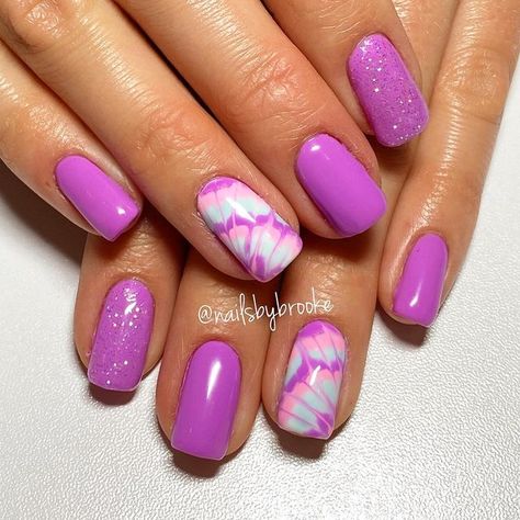 Summer Tye Dye Nails, Tie Dye Dip Nails, Pink Tye Dye Nails, Summer Tie Dye Nails, Tie Dye Gel Nails, The Dye Nails, Tye Dye Nail Designs, Pink Tie Dye Nails, Tie Dye Nail Designs