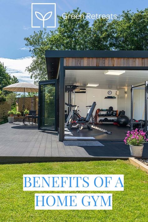 Gym Backyard Ideas, Carport Gym Ideas, Garden Gym Room, Outdoor Gym Ideas Backyards, Small Garden Gym, Patio Gym Ideas, Outdoor Gym Design, Shed Gym Ideas, Garden Gyms