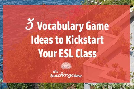 Looking for vocabulary games to help your ESL students learn? Check out 3 more fun games and how they can help you make your English lessons awesome! Games For Esl Students, Vocabulary Strategies, Esl Classroom, Spelling Activities, Vocabulary Games, Root Words, Bilingual Education, Technology Integration, One Room Challenge