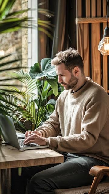 Premium Photo | Person working on laptop home office cozy lighting Person Working On Laptop, Office Cozy, Stock Photos People, Work From Home Office, Working On Laptop, Cozy Lighting, Photography Office, Headshot Photography, Art Portfolio