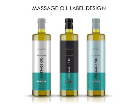 Oil Bottle Packaging, Massage Oil Bottle, Oil Label Design, Oil Label, Oil Packaging, Packaging Label Design, Cosmetic Packaging Design, Packaging Labels Design, Learning Design