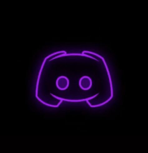 Icon Design Purple Neon, Neon Purple Discord Icon, Icon Design Snapchat, Purple Discord Icon, Purple Neon Signs, Purple Widget Icons, Iphone Purple Wallpaper, Purple Discord Banner, Dark Purple Logo