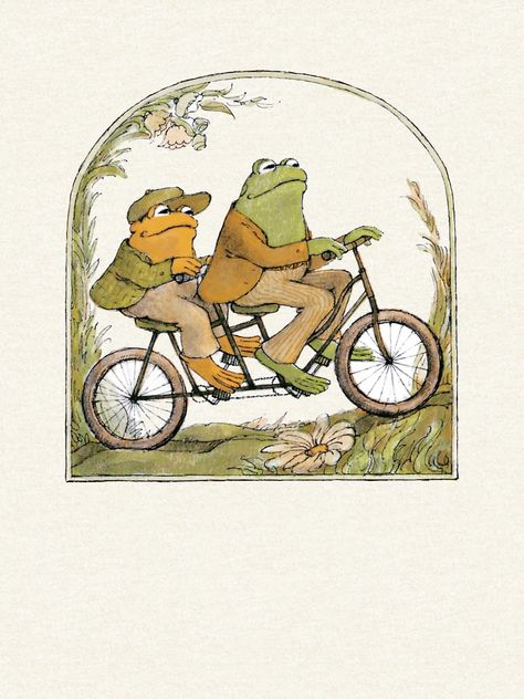 "Frog and Toad Biking" Zipped Hoodie for Sale by haychis | Redbubble Frog And Toad Art, Meme Frog, Police Design, Childhood Ruined, Imagination Station, Cartoon Posters, Hot Gifts, Meme Design, Frog T Shirts