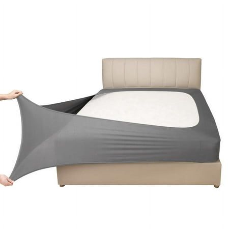 Bed Skirt Alternative, King Size Bed Skirt, Twin Air Mattress, King Bedskirt, Bed Wrap, Box Spring Cover, Teenager Bedroom Boy, Living On A Boat, Ruffle Bed Skirts