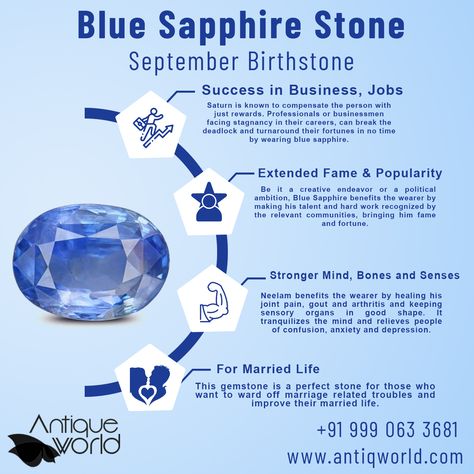 Blue Sapphire Rings For Men, Sapphire Rings For Men, Blue Sapphire Benefits, Sapphire Meaning, Healthcare Ads, Stone Meanings, Neelam Stone, Pink Witch, Beast Quotes