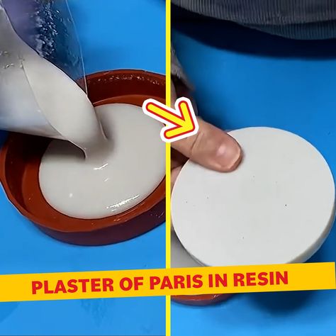 Plaster And Resin Art, Uses For Plaster Of Paris, Plaster Of Paris Crafts Molds, Plaster Of Paris Recipe, Plaster Of Paris Coasters, Plaster Of Paris Crafts, Sculpting With Plaster Of Paris, Steve Mcdonald, Plaster Repair