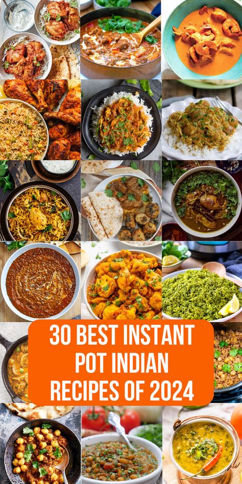 30 BEST INSTANT POT INDIAN RECIPES OF 2024 Instant Pot Indian Recipes, Vegan Indian Food, Instant Pot Indian, Cooking Garbanzo Beans, Healthy Instant Pot, Vegetarian Instant Pot, Lentil Dishes, Pasta Side Dishes, Better Than Takeout