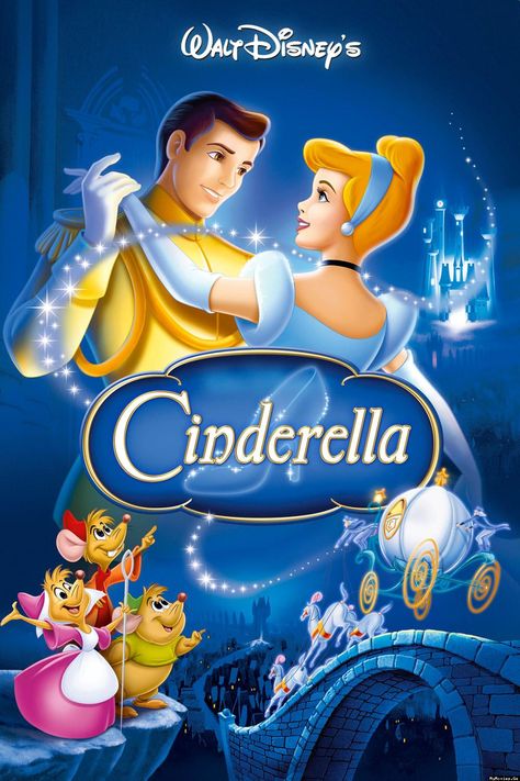 Cinderella 1950 Disney Dvds, Disney Poster, Disney Movie Posters, Cinderella Movie, Disney Posters, Film Disney, Kids' Movies, Kid Movies, Disney Films