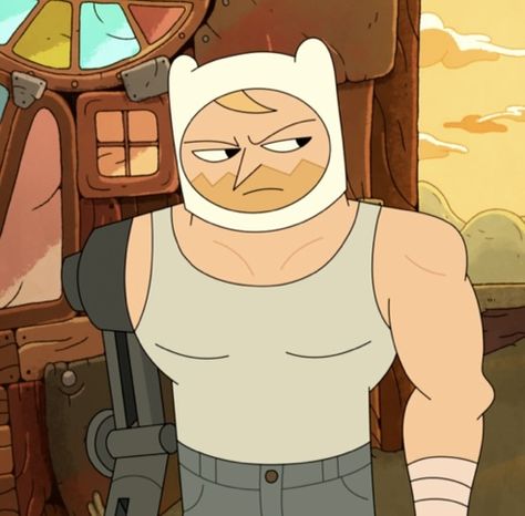 Farmworld Finn from Adventure Time: Fionna and Cake Farmworld Finn, Finn From Adventure Time, Finn Mertens, Adventure Time Fionna, Adventure Time Style, Fionna And Cake, Adventure Time Comics, Thor Odinson, Time Icon