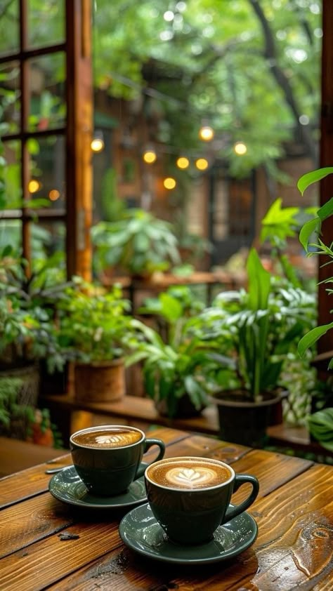 Cafe Oven, Rain And Coffee, Tea Wallpaper, Cafe Mocha, Cafe Cup, Outdoor Bistro Set, Garden Cafe, Cozy Cafe, Cappuccino Cups