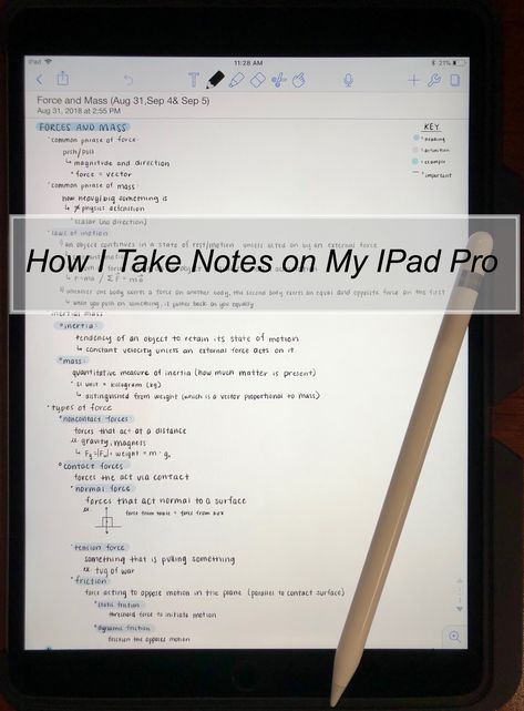 Ipad For Note Taking, Ipad Notes College Notability, How I Take Notes On My Ipad, How I Take My Notes, Note Taking On Ipad, How To Take Notes On Ipad, Take Notes On Ipad, Ipad Note Taking, Ipad Pro Note Taking