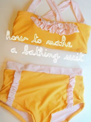 HOME STORY: How to make a Bathing Suit Sleeve Bathing Suit, Long Sleeve Bathing Suit, Diy Swimsuit, Bathing Suit Patterns, Sewing Creations, Kids Knitting Patterns, Swimsuit Material, Swimsuit Pattern, Suit Pattern