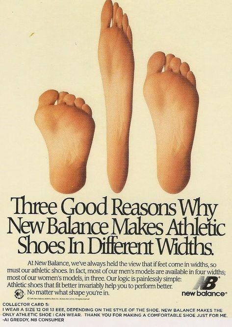 New Balance Ad, Brands Poster, New Balance Trainers, Tread Lightly, Tshirt Photography, Vintage Poster Design, Funny Ads, Best Ads, Shirt Design Inspiration