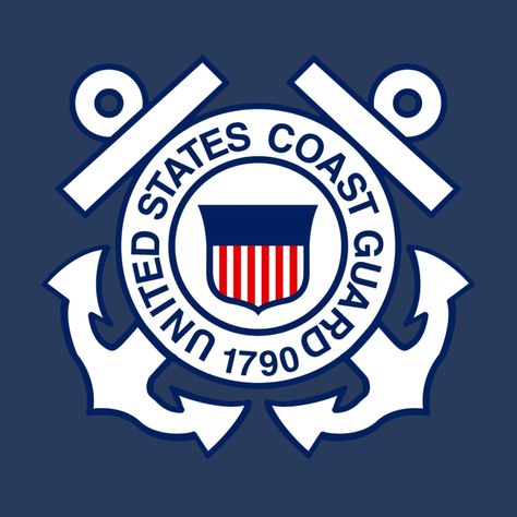 U.S. Coast Guard Emblem U S Coast Guard, Coast Guard Quotes, Guard Quotes, Coast Guard Logo, Military Emblems, Coast Gaurd, Semper Paratus, Army Drawing, Guard Gifts