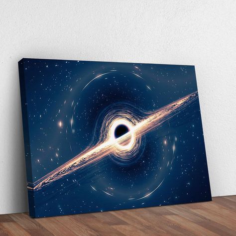 Cool Space Paintings Easy, Painting Of Planets Easy, Astronomy Canvas Painting, Space Art Acrylic, Acrylic Universe Painting, Black Hole Painting Canvases, Astronomy Art Painting, Science Paintings Ideas, Space Artwork Painting