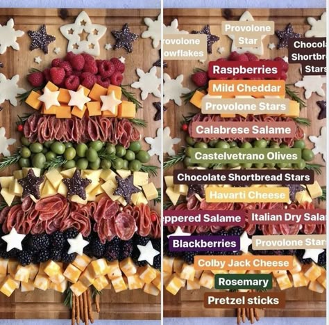 Christmas Cheese Boards, Lunch At Home, Christmas Salad, Charcuterie Ideas, Christmas Cheese, Lights For Christmas, Christmas Platter, Christmas Recipes Appetizers, Easy Lunch Ideas