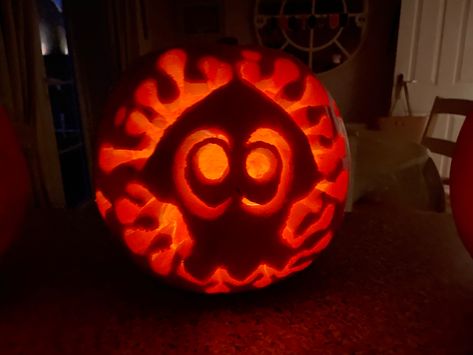 Halloween Decorating, Splatoon, Pumpkin Carving, Halloween Decorations, Carving, Halloween