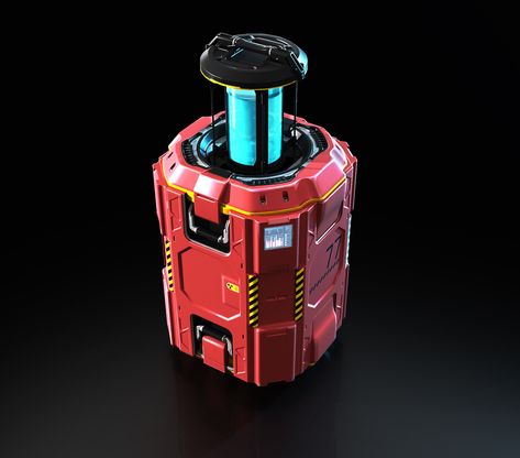 ArtStation - sci_fi_box_2, Oleg_ Ovigon Sci Fi Games, Sci Fi Props, Sci Fi Tech, Hard Surface Modeling, Smart Box, Sci Fi Design, Sci Fi Environment, New Technology Gadgets, Futuristic Art