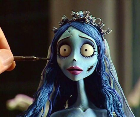 Corpse Bride Clay Art, Corpse Bride Clay, Corpse Bride Doll, Bride Corpse, Hallowen Crafts, Animation Making, Corpse Bride Art, Bride Art, Emily Corpse Bride