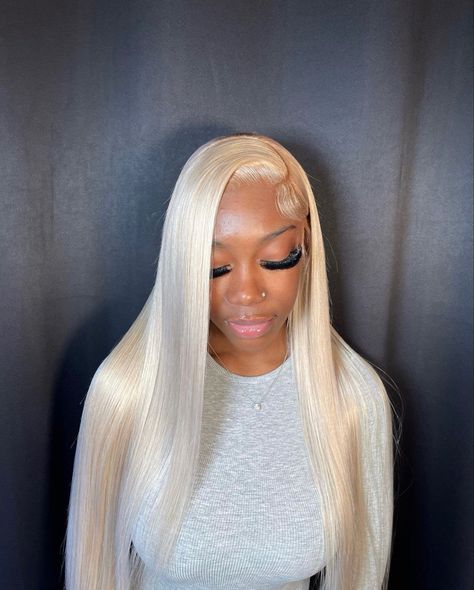 Blonde Wig Black Women, Hair Palette, Wig Black Women, Future Hairstyles, Yellow Hair Color, Hot Summer Outfits, Natural Hair Bun Styles, Weave Ponytail Hairstyles, Weave Ponytail