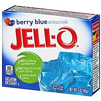 Jello Berry Blue Gelatin Dessert Jell-O 3oz 85g American Jelly Jello: Amazon.co.uk: Grocery Raspberry Jello Shots, Summer Jello Shots, Blue Hawaiian Jello Shots, Blue Jello Shots, Jello Cups, Blue Jello, Jello Shot Recipes, Jello Shot, Gelatin Dessert