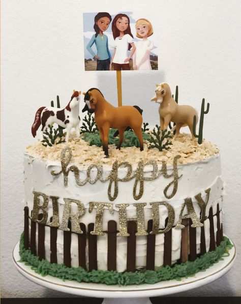 Spirit Cake, Horse Birthday Cake, Horse Birthday Parties, Farm Themed Birthday Party, Horse Cake, Horse Party, Horse Birthday, Pony Birthday