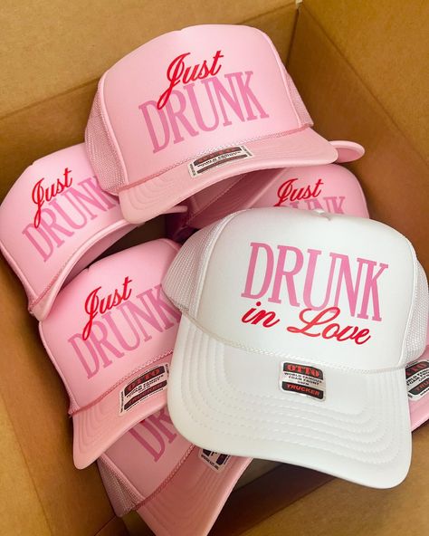 custom hats that went out last week + today for businesses, marinas, bachelorette trips, weddings + more!!! 😍❤️ email us for all custom hat inquiries (sascha@kenzkustomz.com) ❤️❤️❤️ #kenzkustomz #customhats #bachelorette #bachelorettehats #embroideredhats Nashville Bachelorette Party Themes, Drunk Wedding, Bach Gift, Moh Duties, Bachelorette Hats, Bachelorette Theme, Nashville Bachelorette Party, Bachelorette Ideas, Bachelorette Party Planning