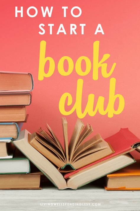 Work Book Club, Book Club Ideas Hosting, Start A Book Club, Book Club Names, Book Club Ideas, Start A Book, Book Club List, How To Read More, Create A Book