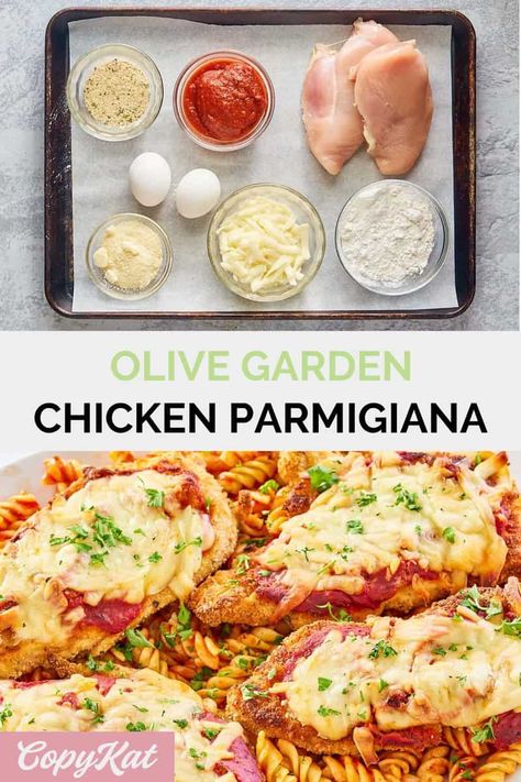 Olive Garden Parmesan Crusted Chicken, Olive Garden Chicken Parmesan Recipe Copycat, Italian Chicken Parmigiana, Copycat Olive Garden Chicken Parmesan, Chicken Parmesan Spaghetti Recipe, Chicken Piccata Olive Garden Copycat Recipe, Chicken Parmesan Recipe Olive Garden, Olive Garden Chicken Parmesan Recipe, How To Make Chicken Parmesan