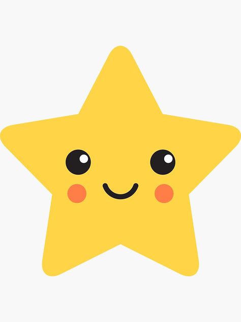 Star With Face, Summer Crafts For Toddlers, Star Cartoon, Star Yellow, Star Face, Star Clipart, Powerpoint Background Design, Cute Star, Yellow Star